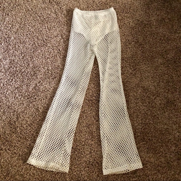 Fashion Nova Flare Beach Pants- S - Picture 5 of 6